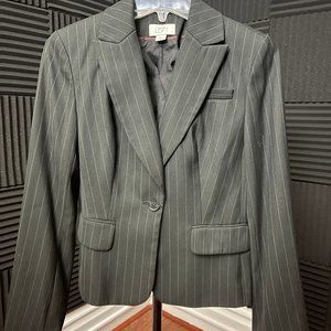 Ann Taylor Pinstripe Blazer